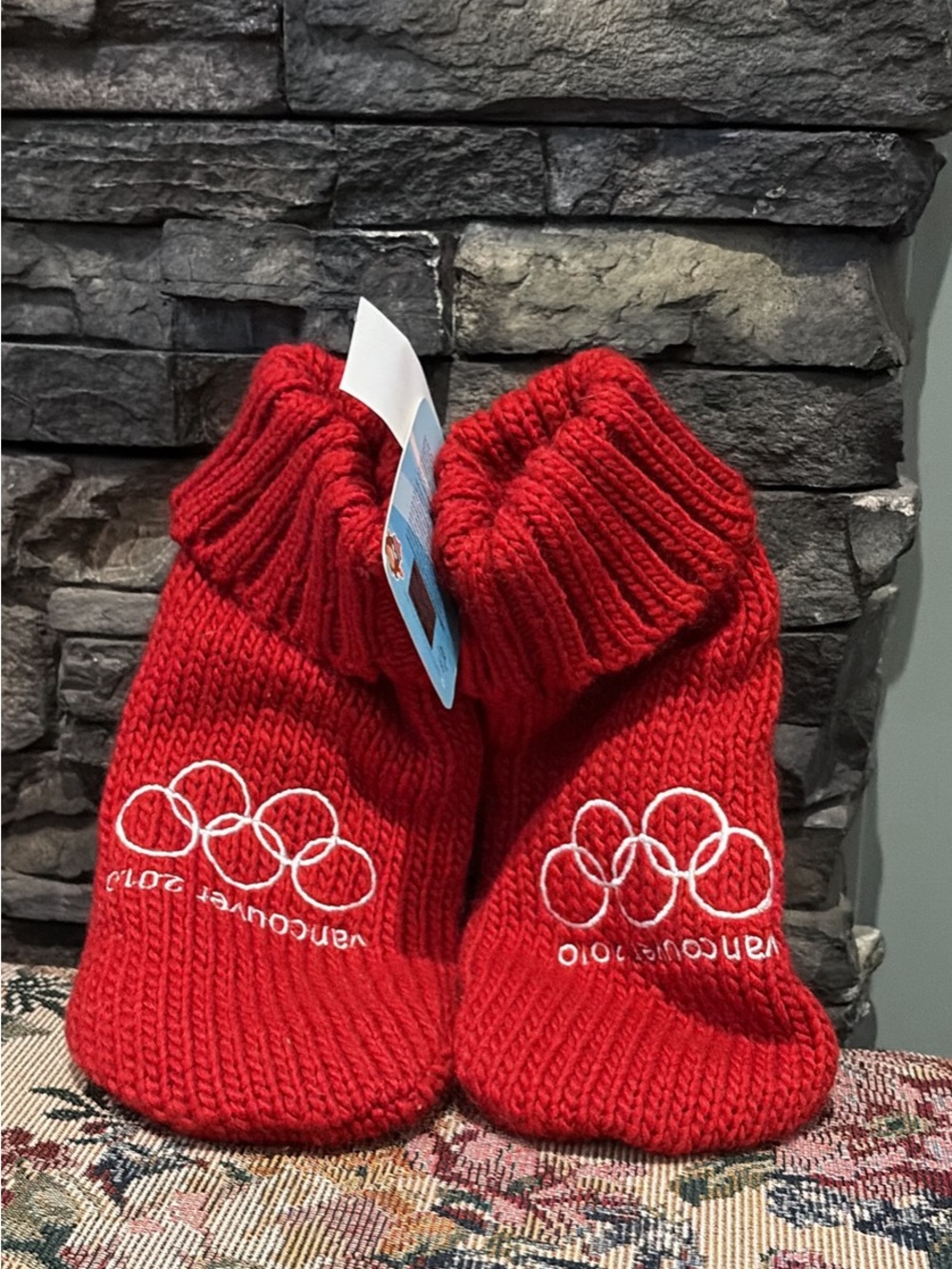 Vancouver 2010 Olympics Knit Mittens